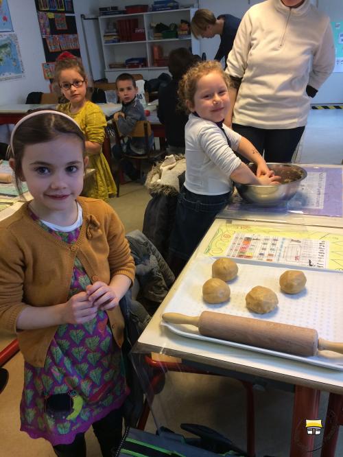Atelier cuisine des CP